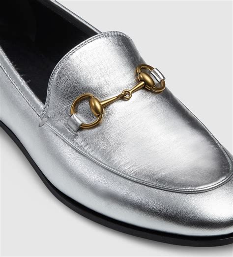 metallic gucci loafers|gucci loafer lowest price.